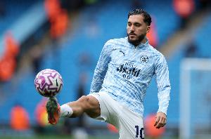 传射建功！曼城官方：谢尔基当选为联赛杯vs斯旺西的队内最佳球员