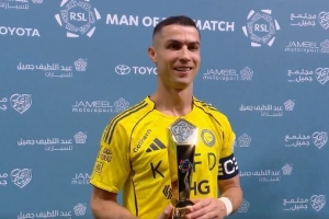 梅开二度+绝杀！官方：C罗当选利雅得胜利2-1费哈全场最佳